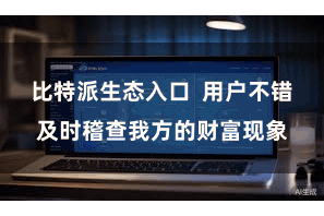 比特派生态入口  用户不错及时稽查我方的财富现象